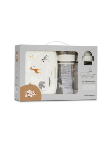 SET FIAMBRERA + BOTELLA SAVANNA BEIG...