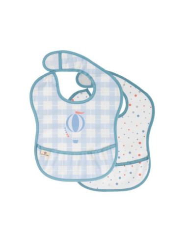 PACK 2 BABEROS AIR BALLOONS OLMITOS