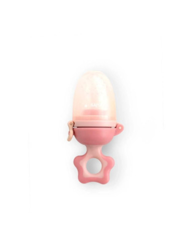 ALIMENTADOR ANTIAHOGO SILICONA ROSA SARO