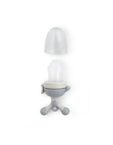 ALIMENTADOR ANTIAHOGO SILICONA GRIS SARO