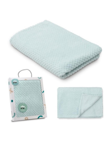 MANTA POPCORN VERDE INTERBABY