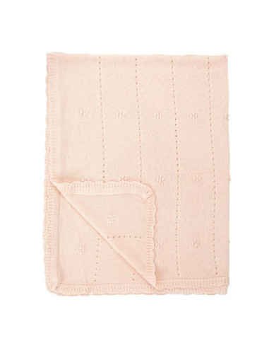 MANTA TRICOT MARGOT MAR ROSA BIMBI...