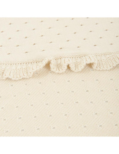 MANTA TRICOT ODETTE CAMEL BIMBI DREAMS