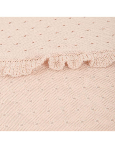 MANTA TRICOT ODETTE ROSA BIMBI DREAMS