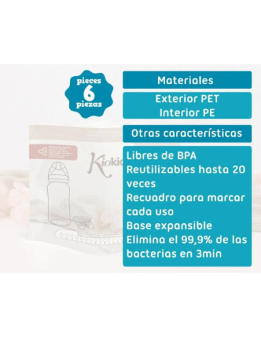 BOLSAS PARA ESTERILIZAR EN MICROONDAS...