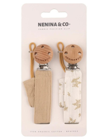 PACK 2 CADENAS CHUPETE TELA CAMPO...