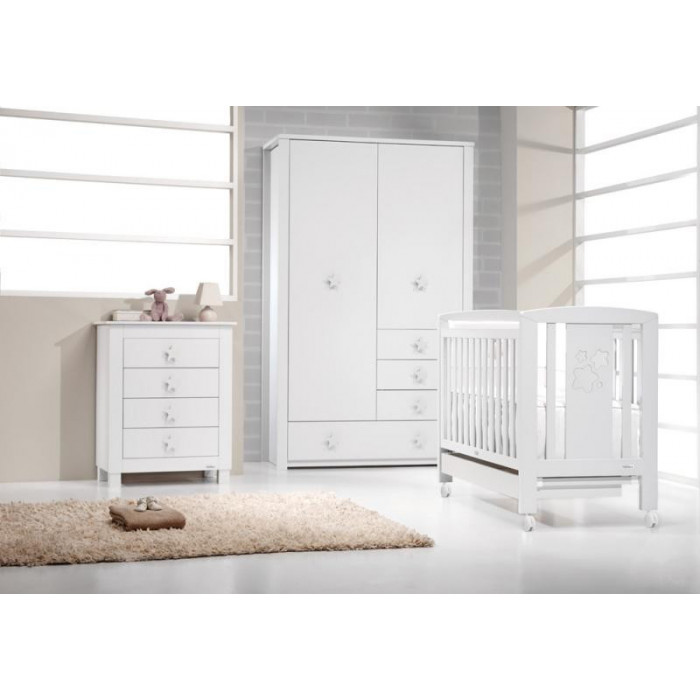 CUNA 637 STAR BLANCO MATE BEBECAR TRAMA