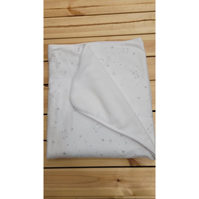 ARRULLO POLAR OSO ESTRELLAS GRIS BABIDU