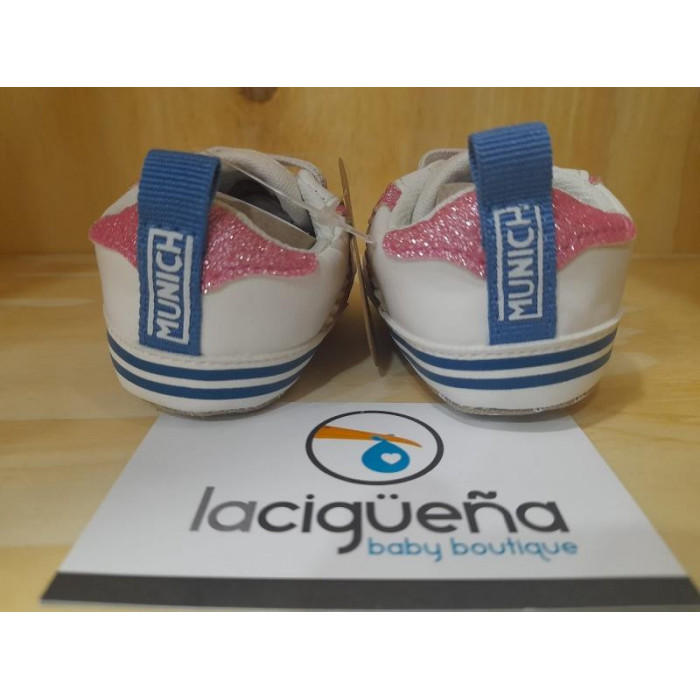 MUNICH BABY RETE ZERO 16 BLANCO ROSA