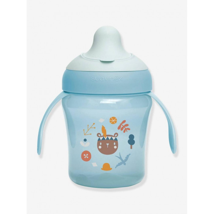 TAZA APRENDIZAJE 6M+ FOREST AZUL