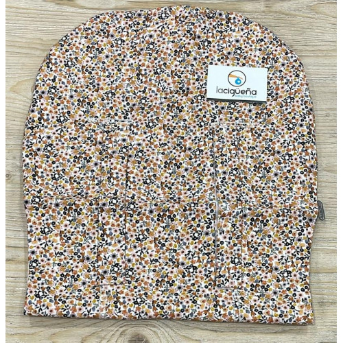 FUNDA SILLA RECTA FLORES...