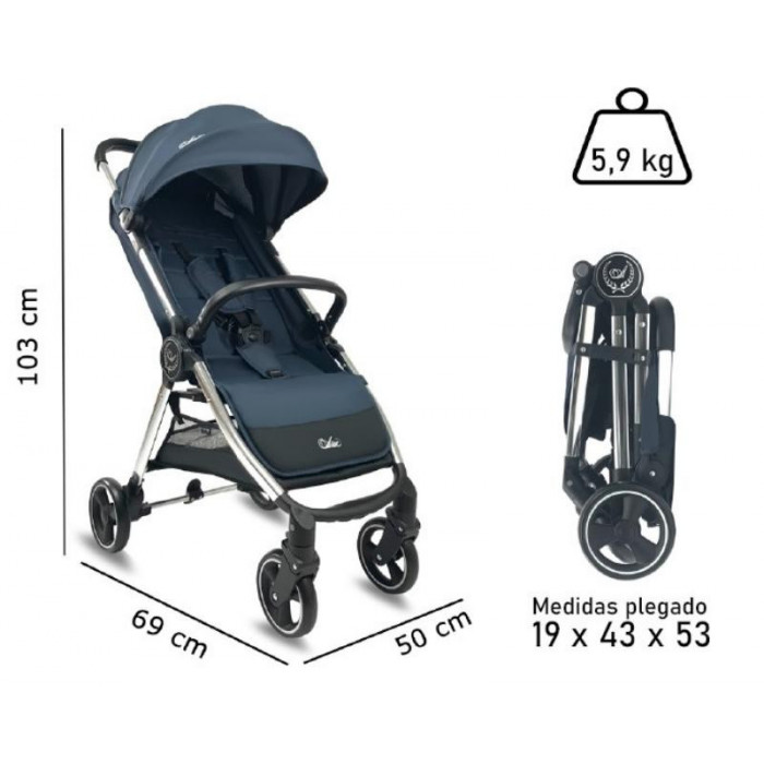 SILLA PASEO ARRUE NANO CITY CRM NEGRO...