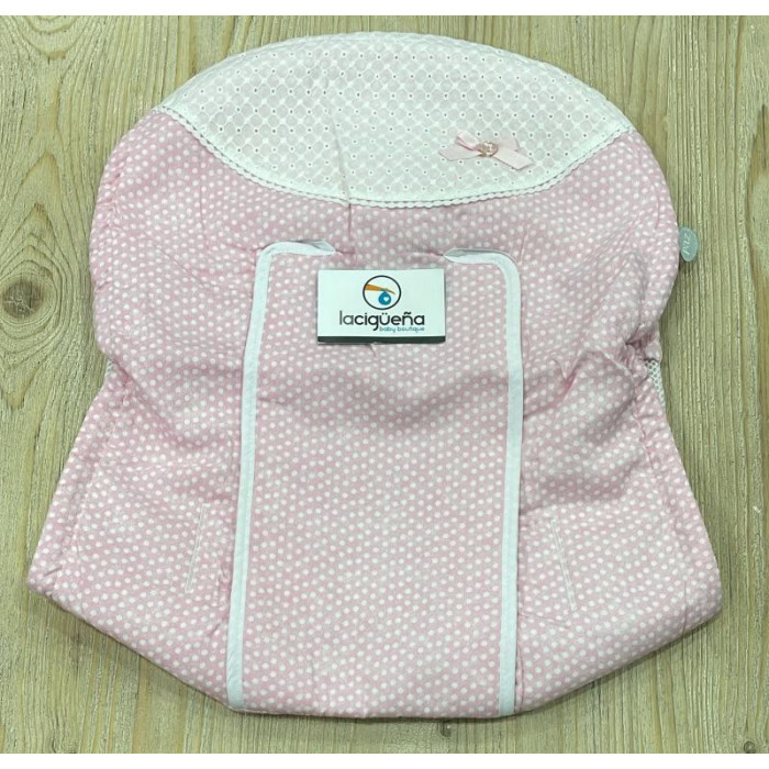 FUNDA SILLA RECTA PERLA ROSA PAZ...