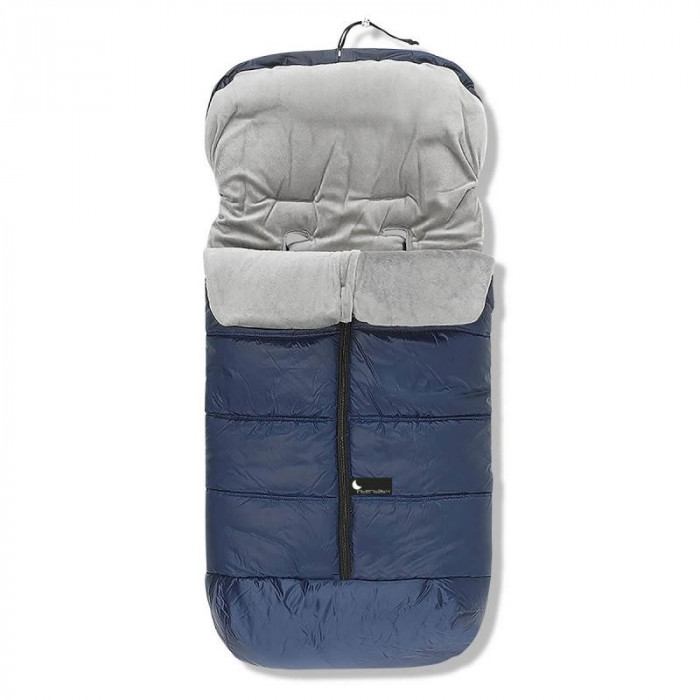 SACO SILLA POLAR MARINO GRIS INTER