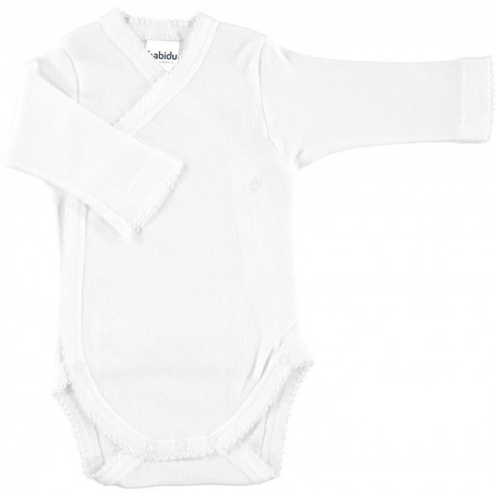 BODY S CRUZADO MANGA LARGA BLANCO...