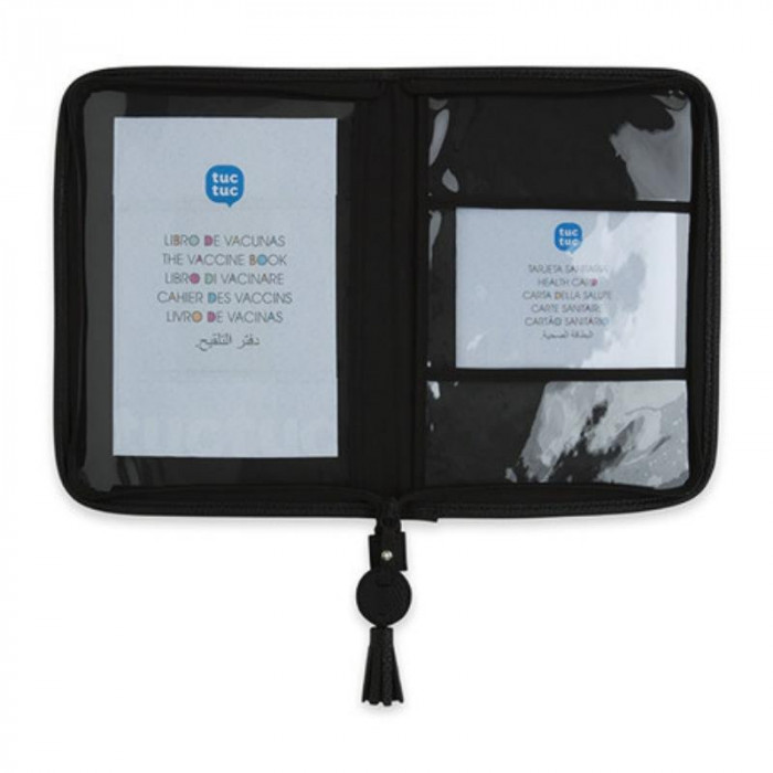 PORTADOCUMENTOS PIEL LOVE NEGRO