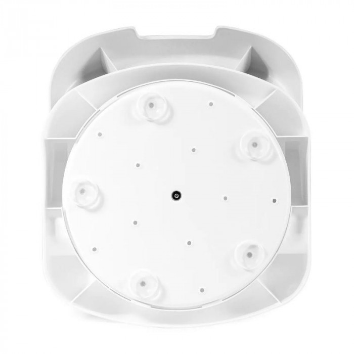 ASIENTO BAÑO ROUNDER BLANCO GRIS MS