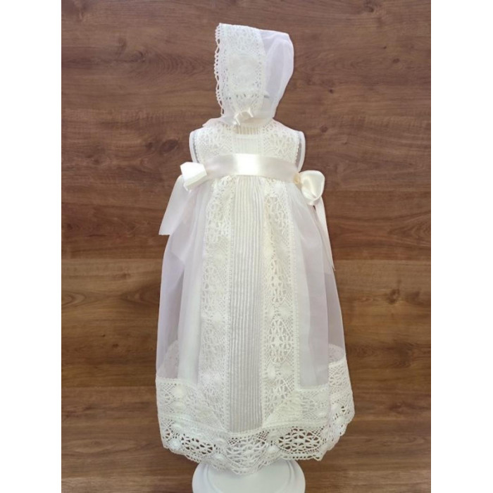 FALDON+GORRO BOLILLO BEIG ALVES