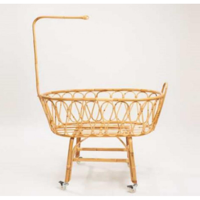 ESTRUCTURA MINICUNA MIMBRE+DOSEL SIN...