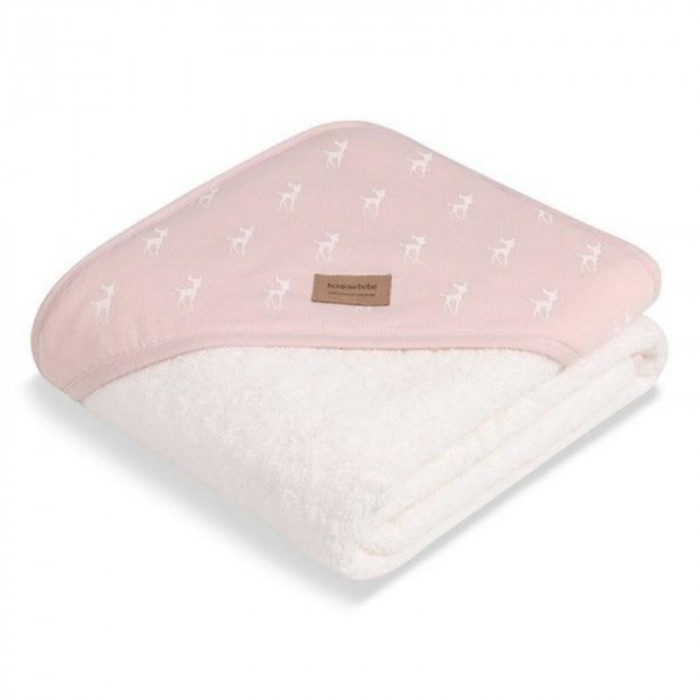 CAPA BAÑO MAXI DEER ROSA BONJOUR BEBE