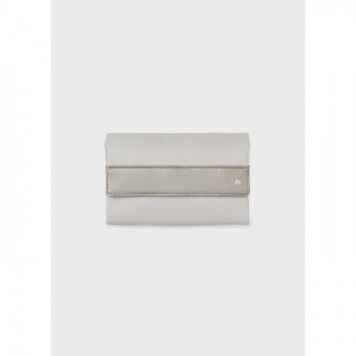 CAMBIADOR PIEL GRIS PLATA