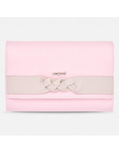 CAMBIADOR PIEL ROSA TRENZA...