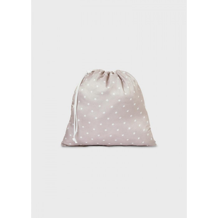 BOLSO SILLA PIEL BEIG LAZO ESTRELLAS...