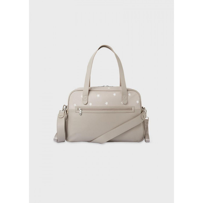 BOLSO SILLA PIEL CAMEL ESTRELLAS...