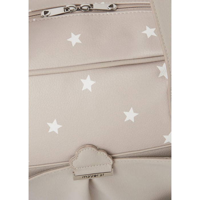 BOLSO SILLA PIEL CAMEL ESTRELLAS...