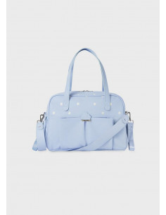 BOLSO SILLA PIEL AZUL...