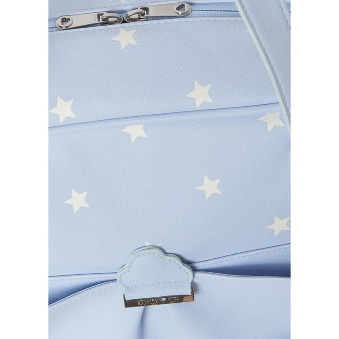 BOLSO SILLA PIEL AZUL ESTRELLAS...