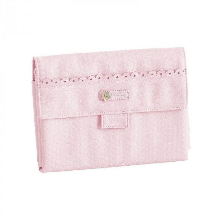 CAMBIADOR PIEL 298 ROMBOS ROSA BIMBI...