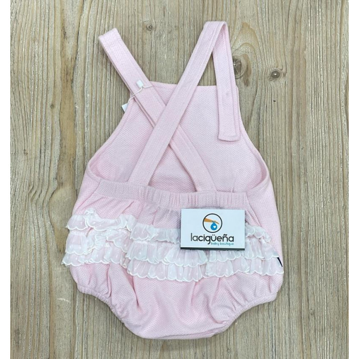 RANITA S/M PUNTO ROSA PUNTILLA CULETE BL