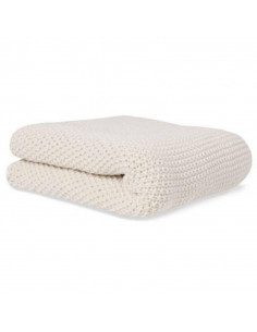 MANTA TRICOT ALGODON 100% BEIG