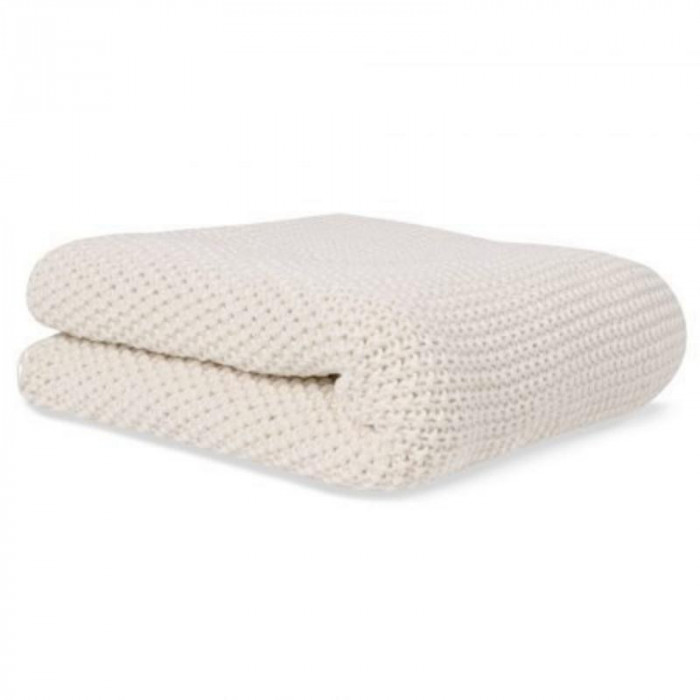 MANTA TRICOT ALGODON 100% BEIG