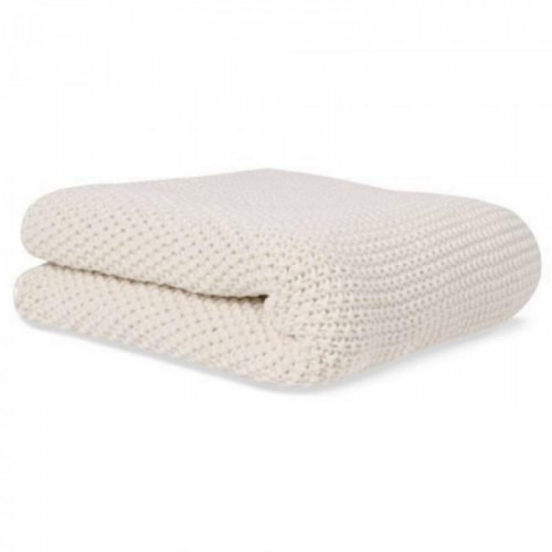 MANTA TRICOT ALGODON 100% BEIG