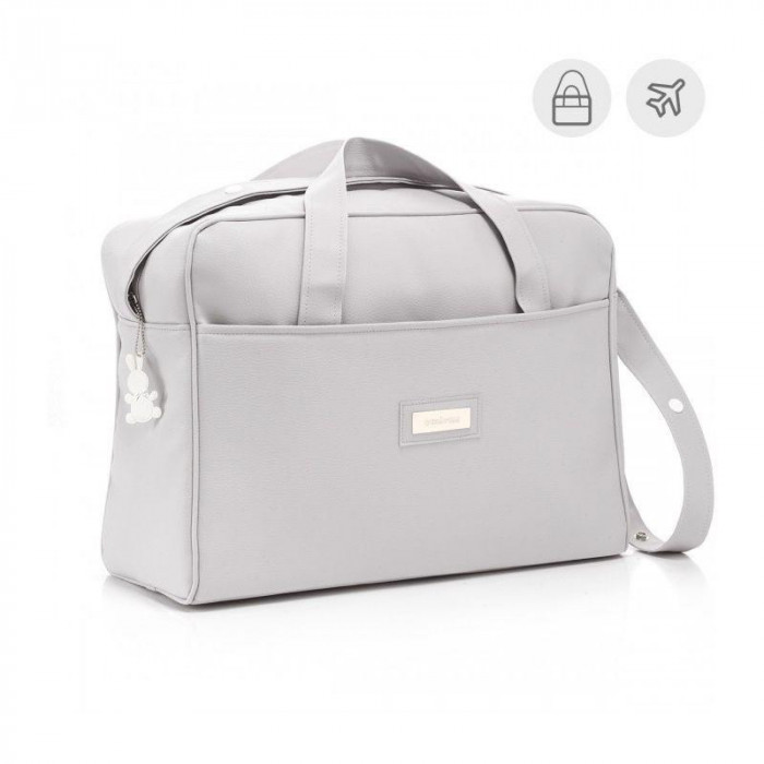 BOLSO MALETIN ELEGANCE GRIS CAMBRASS