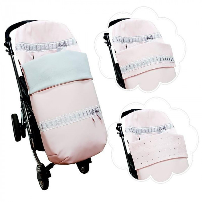 SACO SILLA PIQUE ROSA PASACINTAS STAR...