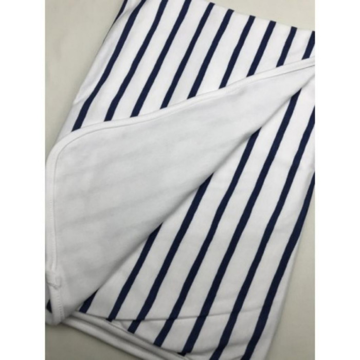 ARRULLO ALGODON RAYAS MARINO BLA