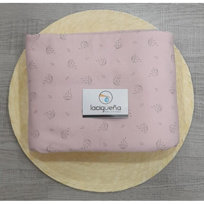 ARRULLO POLAR ALGODON PARAGUAS ROSA