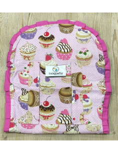 FUNDA SILLA RECTA CUPCAKE...