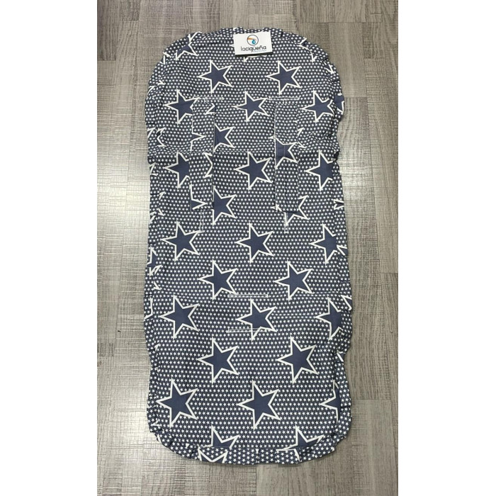 FUNDA SILLA RECTA ESTRELLAS AZULON...