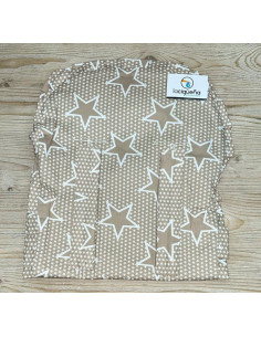 FUNDA SILLA RECTA ESTRELLAS...