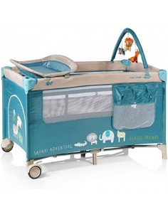 CUNA VIAJE COMPLET BEIG AZUL