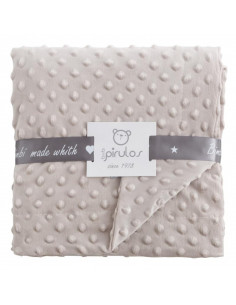 MANTA CUNA POMPITAS CAMEL