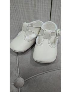 ZAPATO PIEL NIÑO BEIG NOA