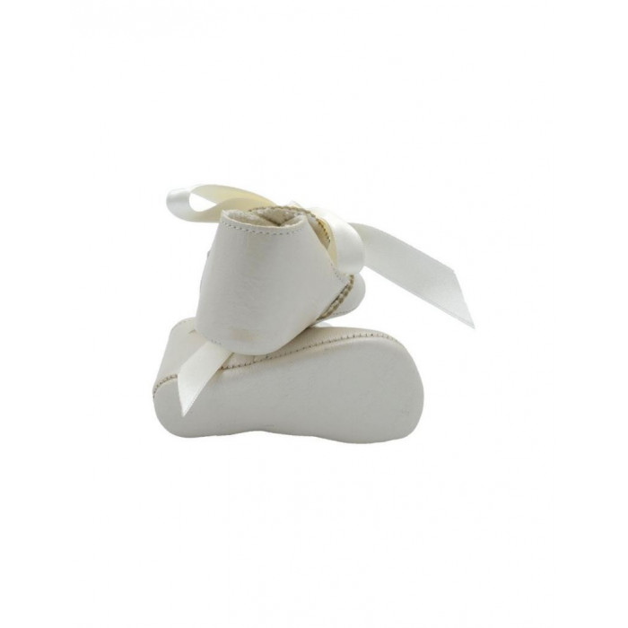 ZAPATO CON SOLAPA Y LAZO NACAR BEIG NOA