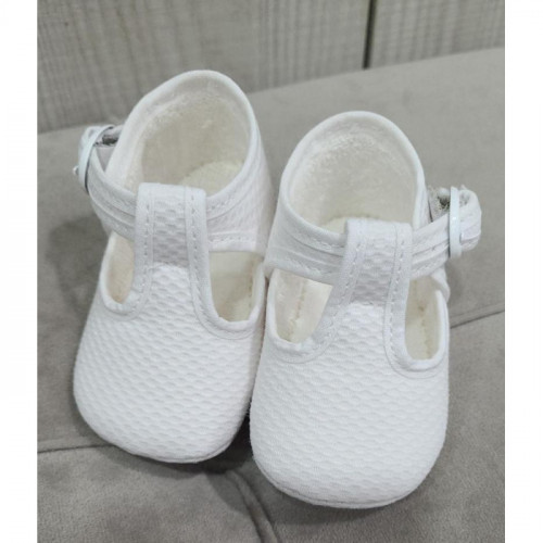 ZAPATO NIÑO PIQUE BLANCO