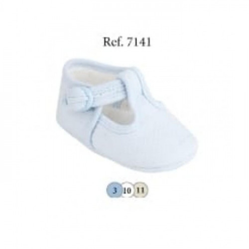 ZAPATO NIÑO PIQUE CELESTE