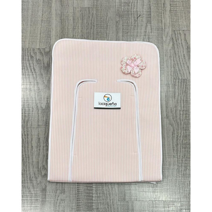 FUNDA SILLA RECTA REVERSIBLE 630 ROSA